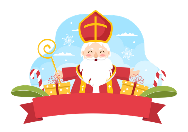 Saint Nicholas Day  Illustration