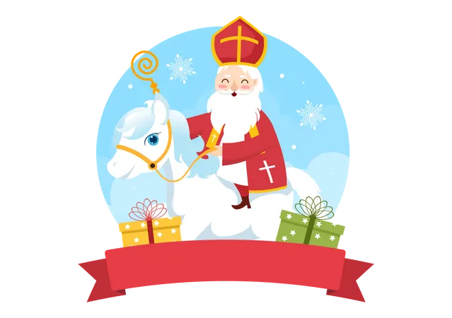 Saint Nicholas Day  Illustration