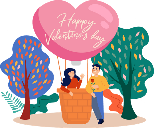 Saint Valentin  Illustration
