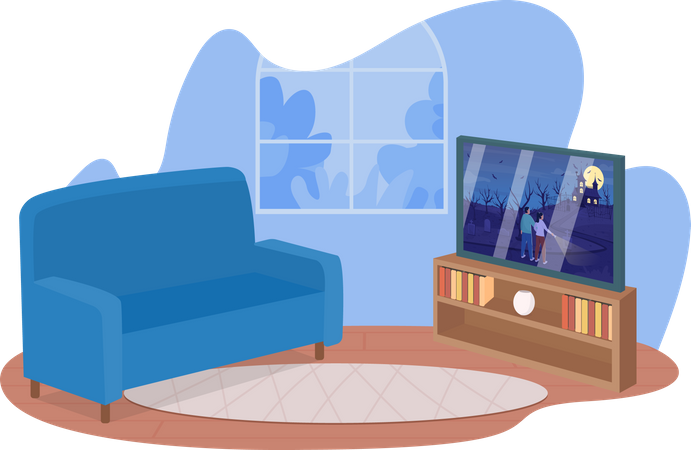Sala de estar  Ilustración