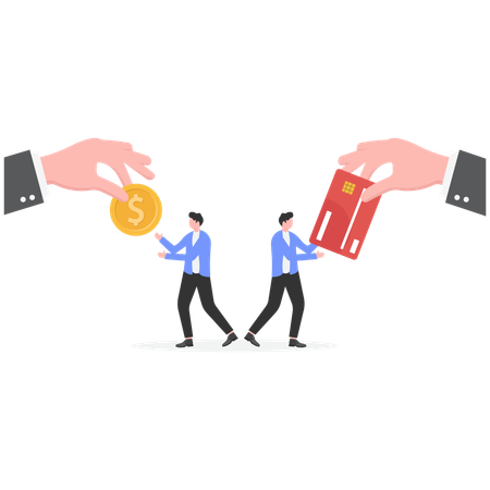 Salary Different for employees  Illustration