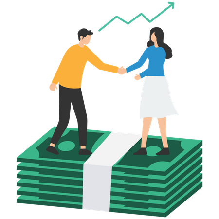 Salary negotiation  イラスト