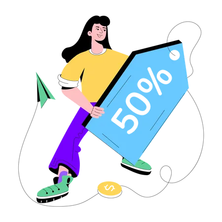 Sale Discount  Illustration