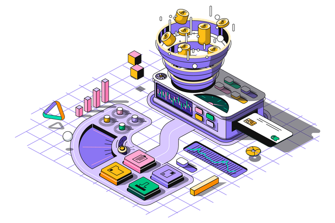 Sale funnel  Illustration