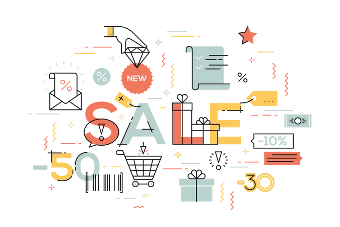 Sale  Illustration