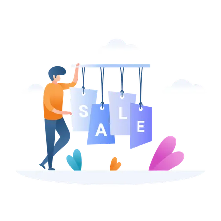 Sale  Illustration