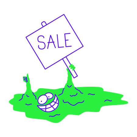 Sale marketing  Illustration