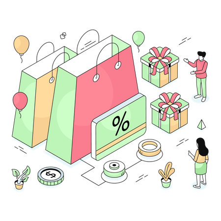 Sale offers  Illustration