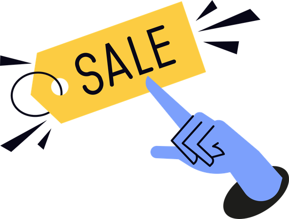 Sale Tag  Illustration