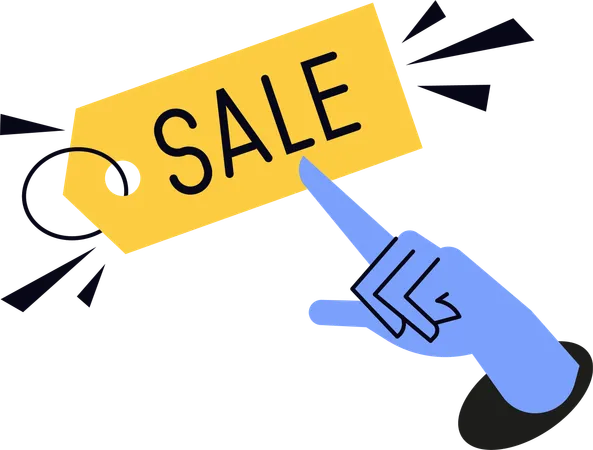 Sale Tag  Illustration