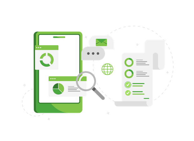 Sales analytics  Illustration