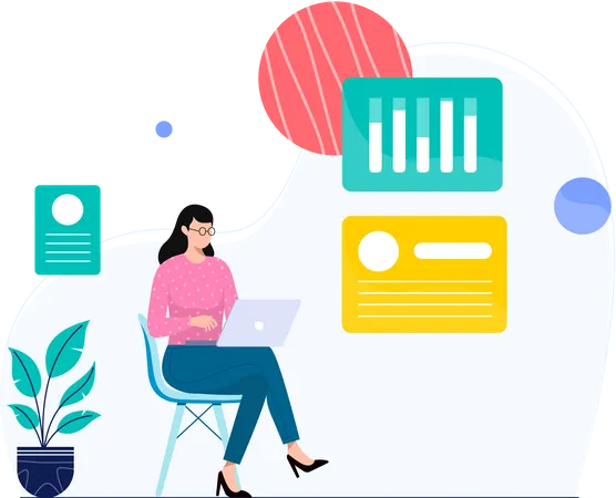 Sales Data Review  Illustration