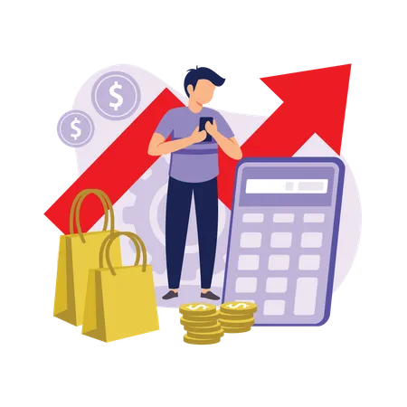 Sales growth  Illustration