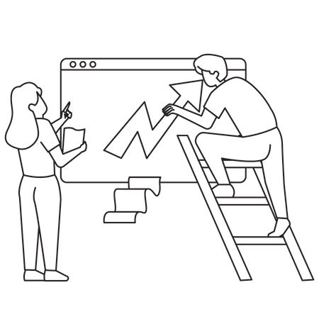 Sales growth  Illustration