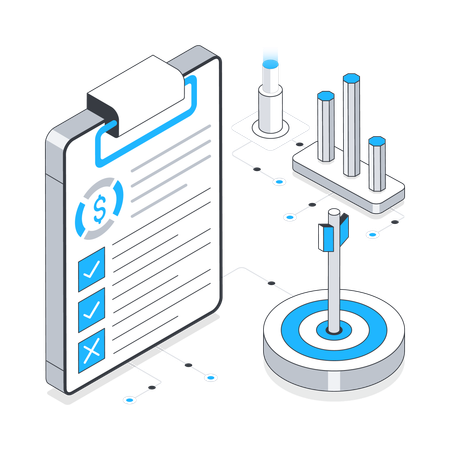 Sales Plan  Illustration