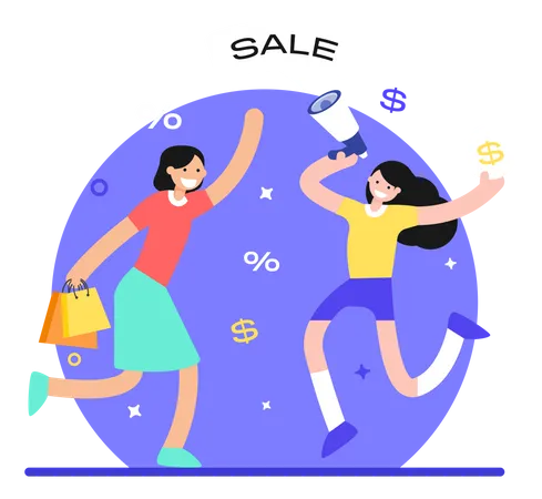 Sales Promotions  Illustration