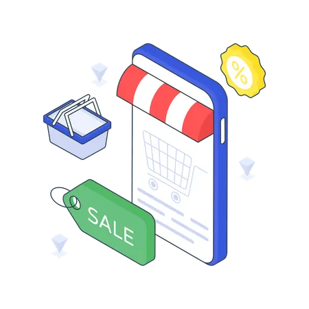 Sales Tag  Illustration