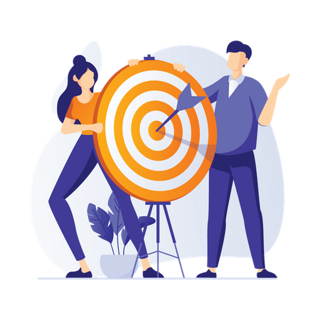 Sales target  Illustration