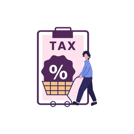 Sales Tax  Illustration