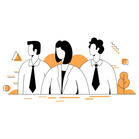 Sales Team Illustration