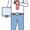salesman illustration