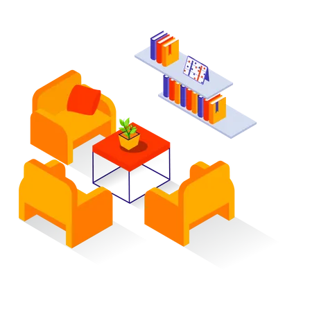 SALLE D'ATTENTE  Illustration