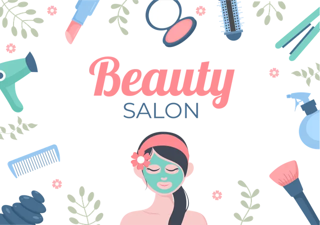 Salon  Illustration