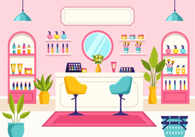 Salón de belleza  Illustration