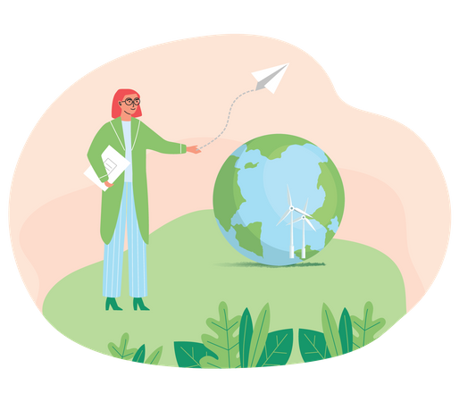 Salve a Terra  Ilustração