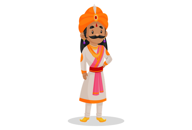 Samrat Ashok  イラスト