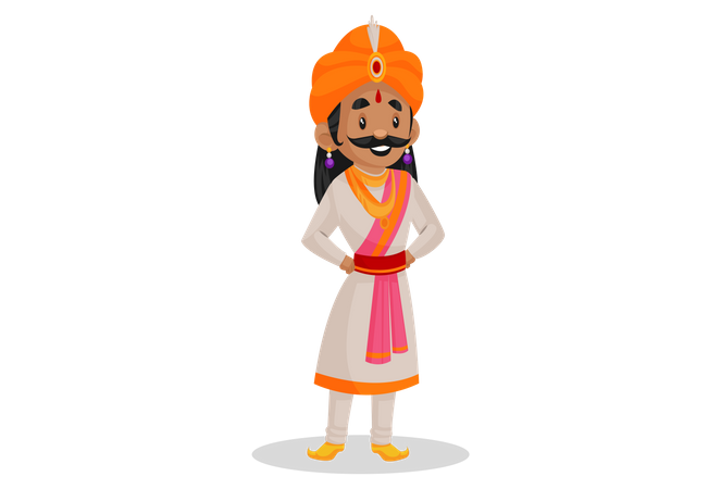 Samrat Ashok  イラスト
