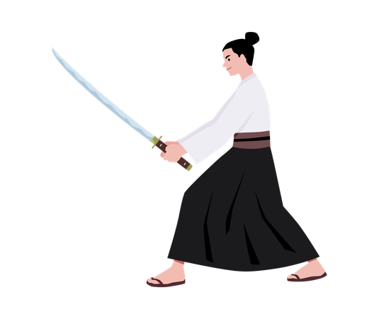 Samurai  Illustration
