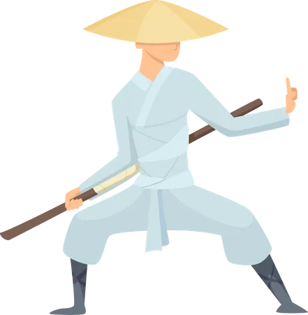 Samurai  Illustration