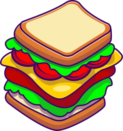 Sandwich  Illustration