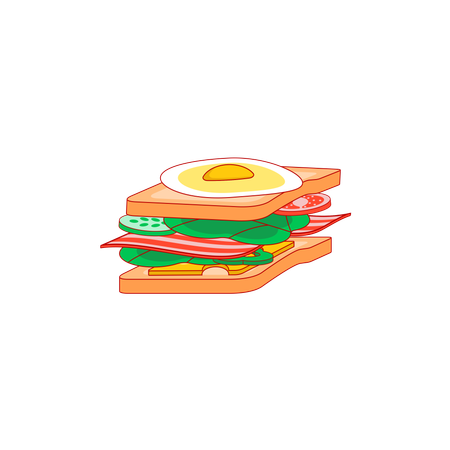 Sandwich  Illustration