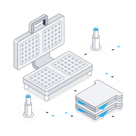 Sandwich Maker  Illustration