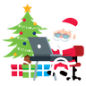 illustration for sending online gift