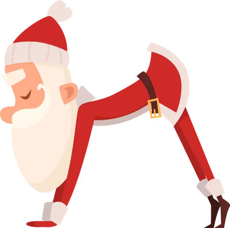 4,602 Santa Workout Illustration Packs - Free in SVG, PNG, GIF | IconScout