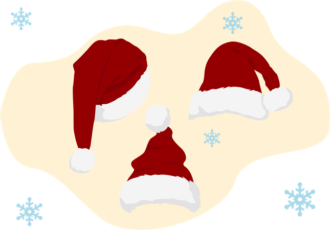 Santa Hat  Illustration