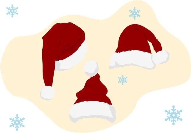 Santa Hat  Illustration