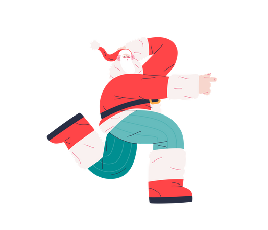 Santa  Illustration