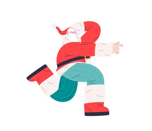 Santa  Illustration