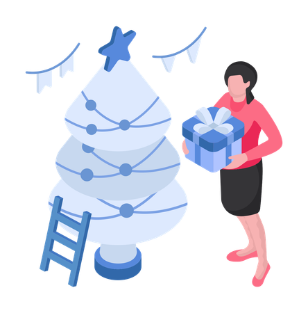 Sapin de Noël  Illustration