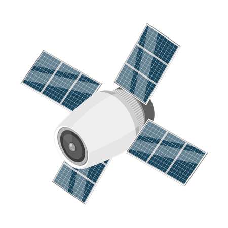 Satellite  Illustration