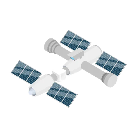 Satellite  Illustration