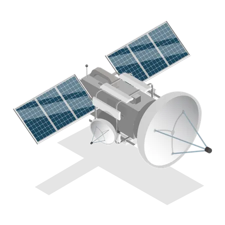 Satellite  Illustration