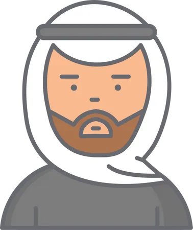 Saudi Male  Illustration