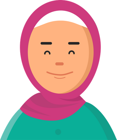 Saudi Woman  Illustration