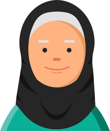 Saudi Woman  Illustration