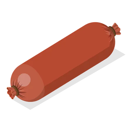 Sausages and Meat Products  Illustration